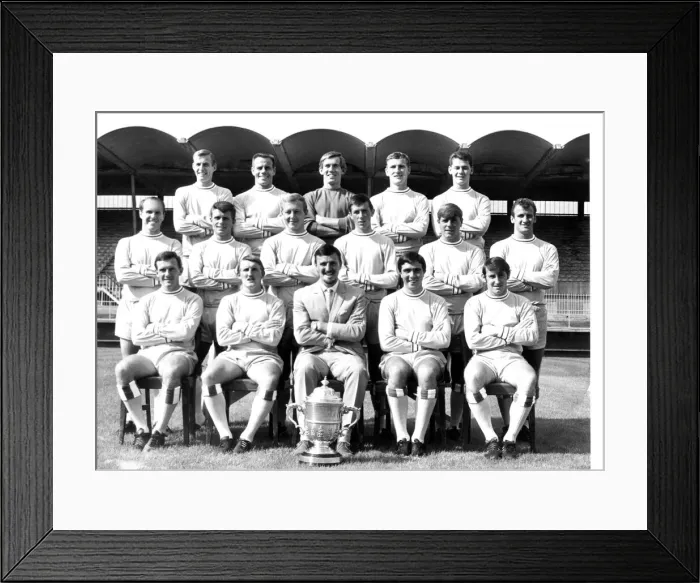 Framed Print : Coventry City Football Club - Team photo. 1967-68 Taken after they won the 2nd Framed Print : Coventry City Football Club - Team photo. 1967-68 Taken after they won the 2nd