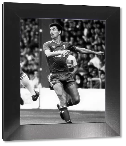 Ian Rush Football player for Liverpool Nov 1986 QPR v Liverpool at Loftus