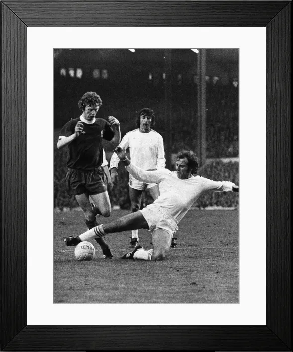Framed Print : UEFA Cup Final First Leg at Anfield April 1976 Liverpool 3 v Club Brugge 2 Framed Print : UEFA Cup Final First Leg at Anfield April 1976 Liverpool 3 v Club Brugge 2