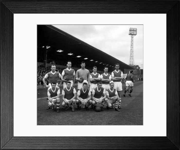 Framed Print : English Division 1 (old). Ipswich Town 2-0 Aston Villa 28th April 1962 Framed Print : English Division 1 (old). Ipswich Town 2-0 Aston Villa 28th April 1962
