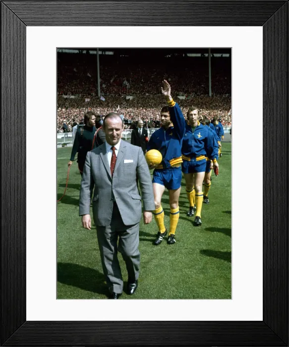 Framed Print : FA Cup Final at Wembley Stadium Arsenal 2 v Liverpool 1 Arsenal manager