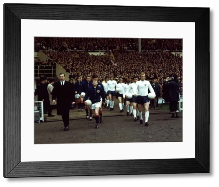 Framed Print : Home Countries International match at Wembley Stadium England 4 v Scotland 1 Framed Print : Home Countries International match at Wembley Stadium England 4 v Scotland 1