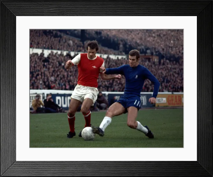 Framed Print : English League Division One match at Stamford Bridge Chelsea 3 v Arsenal 0 Framed Print : English League Division One match at Stamford Bridge Chelsea 3 v Arsenal 0