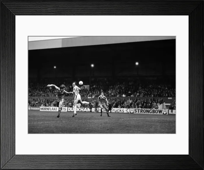 Framed Print : English League Division One match. Stoke 3 v Brighton and Hove Albion 0 Framed Print : English League Division One match. Stoke 3 v Brighton and Hove Albion 0
