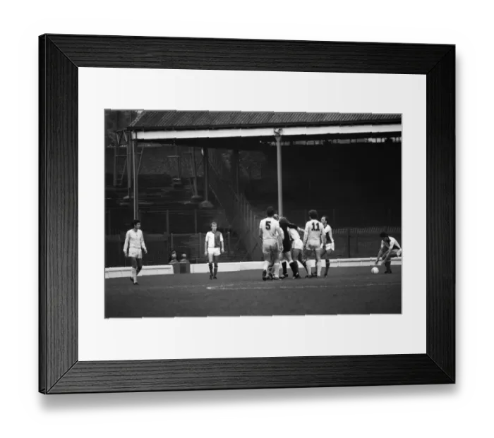 Framed Print : English League Division Two match. Blackburn Rovers 3 v Chelsea 0