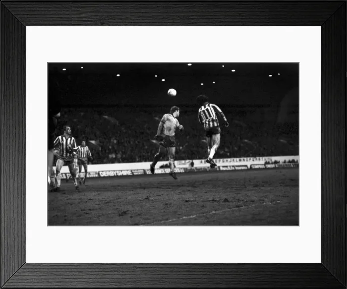 Framed Print : Sheffield Wednesday 0 v. Chelsea 0. Division Two Football. January 1981 MF01-08-002 Framed Print : Sheffield Wednesday 0 v. Chelsea 0. Division Two Football. January 1981 MF01-08-002