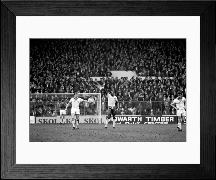 Framed Print : Leeds United 1 v. Norwich City 0. Division One Football. January 1981 MF01-18-022 Framed Print : Leeds United 1 v. Norwich City 0. Division One Football. January 1981 MF01-18-022