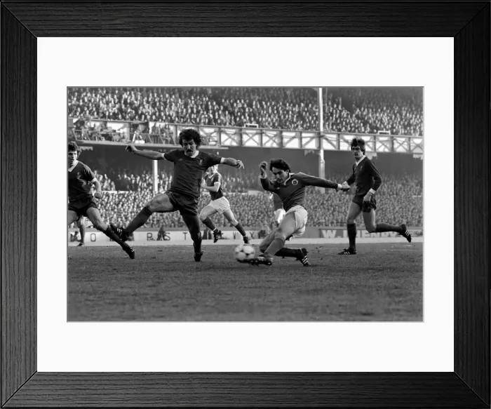 Framed Print : Everton 2 v. Liverpool 1. F. A Cup. January 1981 MF01-14-022 Framed Print : Everton 2 v. Liverpool 1. F. A Cup. January 1981 MF01-14-022