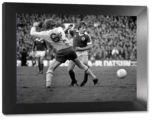 Everton 1 v. Arsenal 2. Division One Football. January 1981 MF01-06-087