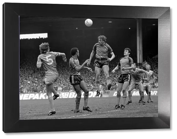 English League Division One match. Manchester City 0 v Luton Town 1. May 1983 MF11-29-050