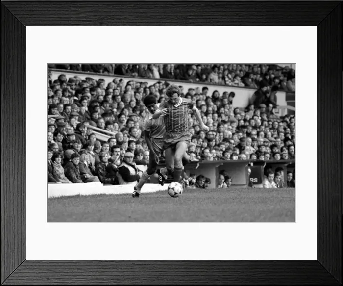 Framed Print : English League Division One match at Anfield. Liverpool 5 v Stoke City 1 Framed Print : English League Division One match at Anfield. Liverpool 5 v Stoke City 1