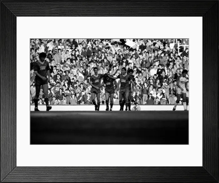 Framed Print : English League Division One match at Anfield. Liverpool 6 v Luton Town 0