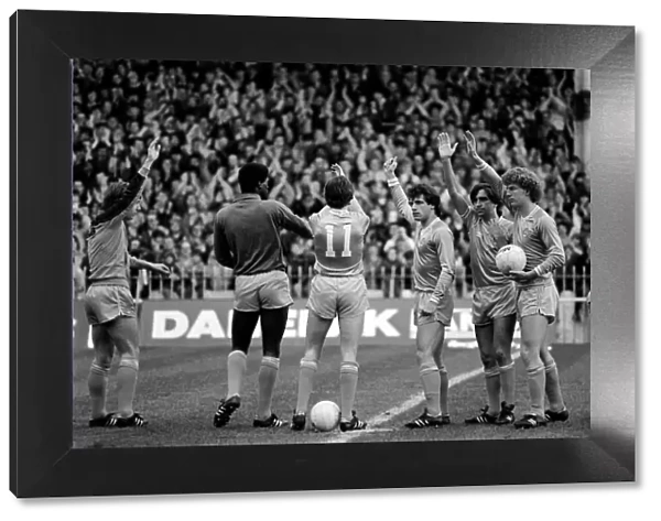 English League Division One match. Manchester City 0 v Luton Town 1. May 1983 MF11-29-161