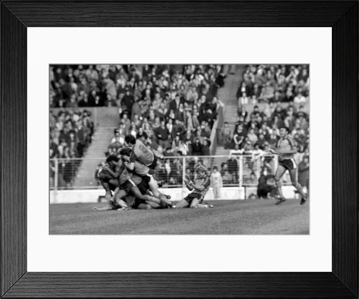 Framed Print : English League Division One match. Manchester City 0 v Luton Town 1. May 1983 MF11-29-032 Framed Print : English League Division One match. Manchester City 0 v Luton Town 1. May 1983 MF11-29-032