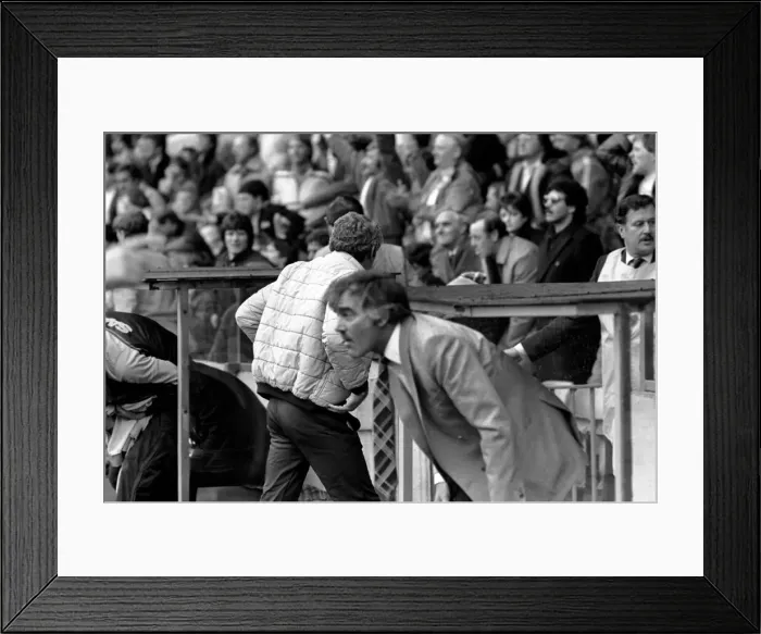 Framed Print : English League Division One match. Manchester City 0 v Luton Town 1. May 1983 MF11-29-090 Framed Print : English League Division One match. Manchester City 0 v Luton Town 1. May 1983 MF11-29-090