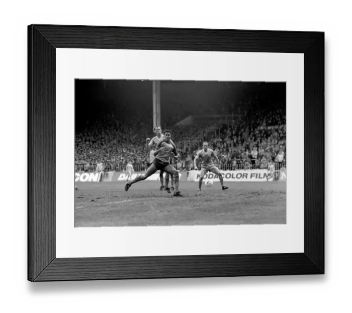 Framed Print : English League Division One match. Manchester City 0 v Luton Town 1. May 1983 MF11-29-082 Framed Print : English League Division One match. Manchester City 0 v Luton Town 1. May 1983 MF11-29-082
