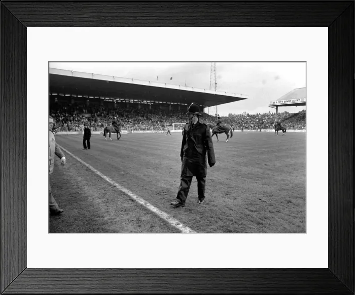 Framed Print : English League Division One match. Manchester City 0 v Luton Town 1. May 1983 MF11-29-105 Framed Print : English League Division One match. Manchester City 0 v Luton Town 1. May 1983 MF11-29-105