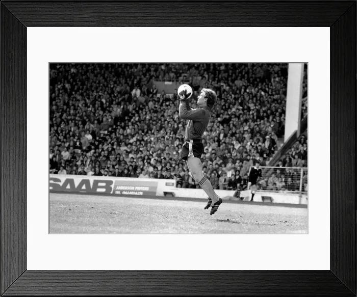 Framed Print : English League Division One match. Manchester City 0 v Luton Town 1. May 1983 MF11-29-157