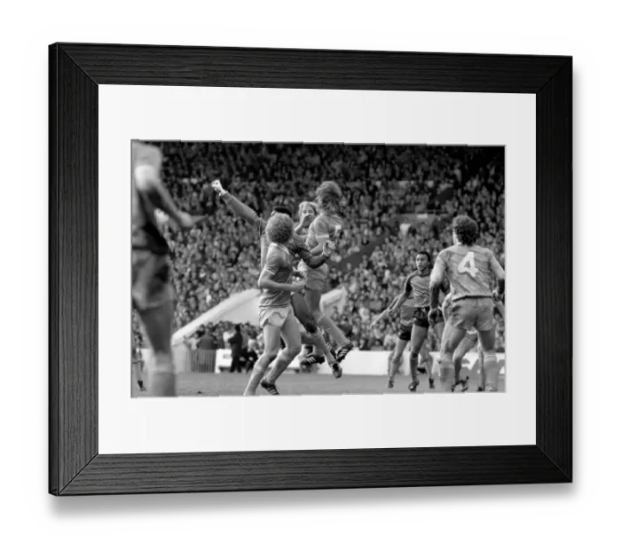 Framed Print : English League Division One match. Manchester City 0 v Luton Town 1. May 1983 MF11-29-060 Framed Print : English League Division One match. Manchester City 0 v Luton Town 1. May 1983 MF11-29-060
