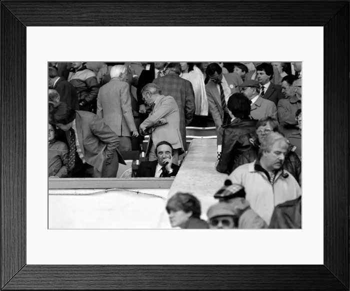 Framed Print : English League Division One match. Manchester City 0 v Luton Town 1. May 1983 MF11-29-011 Framed Print : English League Division One match. Manchester City 0 v Luton Town 1. May 1983 MF11-29-011