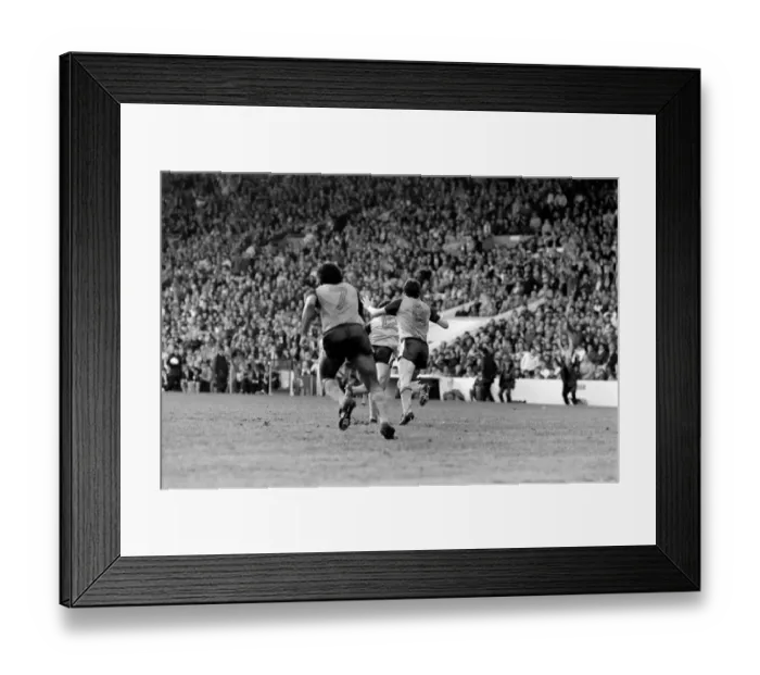 Framed Print : English League Division One match. Manchester City 0 v Luton Town 1. May 1983 MF11-29-099