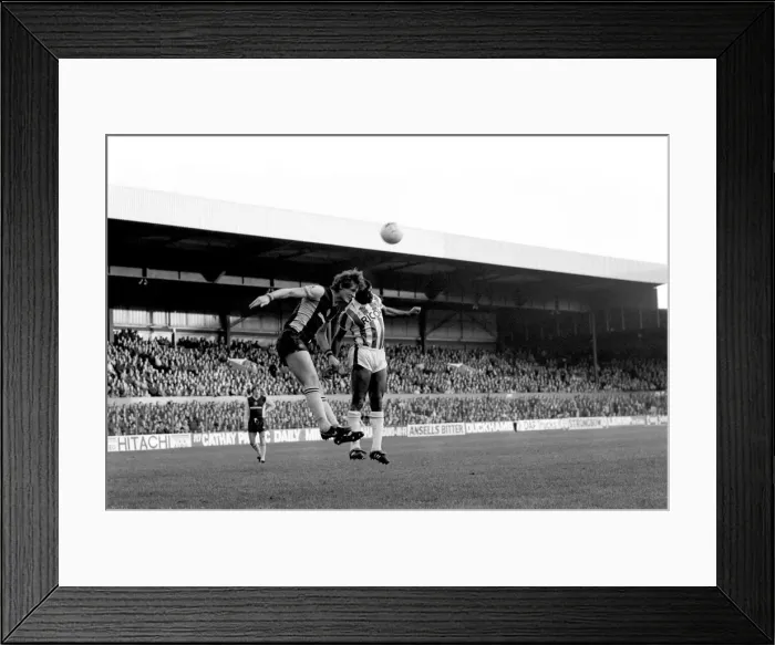 Framed Print : English League Division One match. Stoke City 0 v Aston Villa 3 Framed Print : English League Division One match. Stoke City 0 v Aston Villa 3