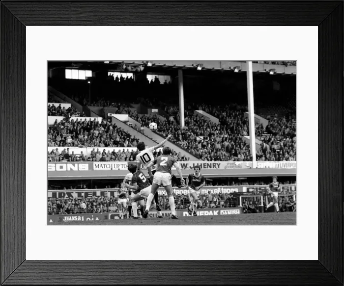 Framed Print : English League Division One match. Everton 1 v Ipswich Town 1. May 1983 MF11-28-118 Framed Print : English League Division One match. Everton 1 v Ipswich Town 1. May 1983 MF11-28-118
