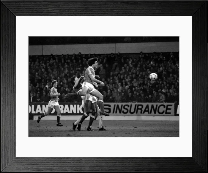Framed Print : English League Division One match. Nottingham Forest 0 v Liverpool 2 Framed Print : English League Division One match. Nottingham Forest 0 v Liverpool 2