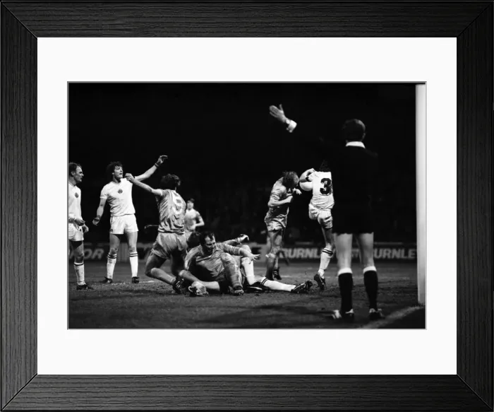 Framed Print : English League Division One match. Manchester City 1 v Aston Villa 0 Framed Print : English League Division One match. Manchester City 1 v Aston Villa 0
