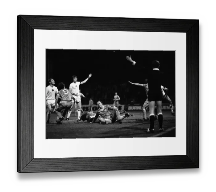 Framed Print : English League Division One match. Manchester City 1 v Aston Villa 0 Framed Print : English League Division One match. Manchester City 1 v Aston Villa 0
