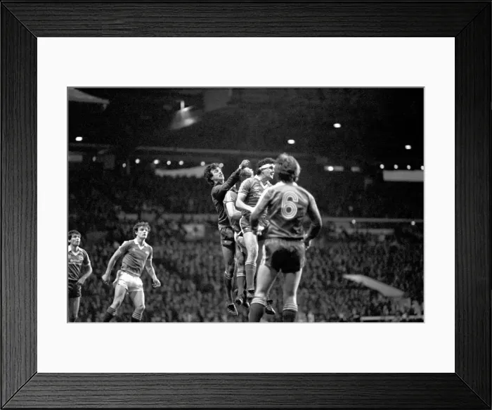 Framed Print : English League Division One match at Old Trafford. Manchester United 2 v Brighton 0 Framed Print : English League Division One match at Old Trafford. Manchester United 2 v Brighton 0