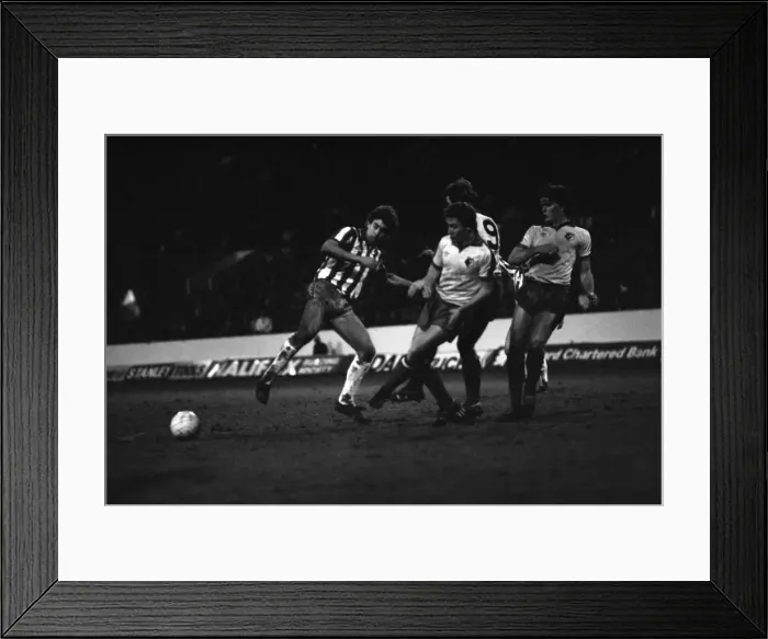 Framed Print : English League Division Two match. Sheffield Wednesday 3 v Watford 1