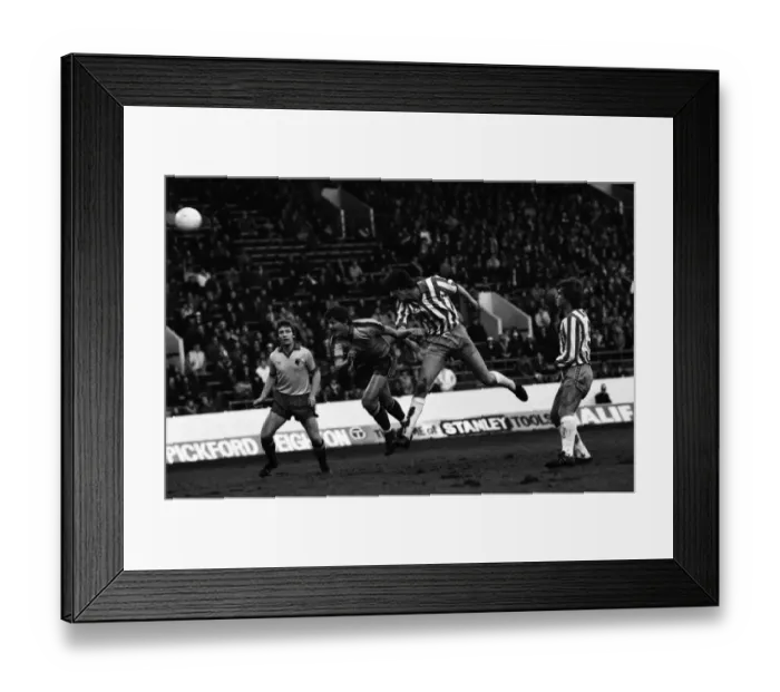 Framed Print : English League Division Two match. Sheffield Wednesday 3 v Watford 1