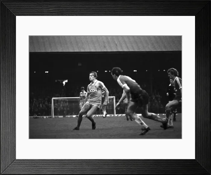 Framed Print : Middlesbrough 3 v. Stoke City 2. Dvision one football September 1981 MF03-21-012