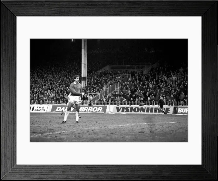 Framed Print : English League Division One match. Manchester City 1 v Stoke City 1
