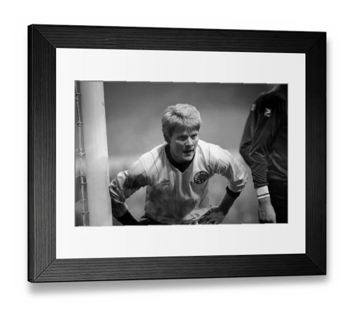 Framed Print : English League Division Two match at Elland Road. Leeds United 2 v Swansea City 0