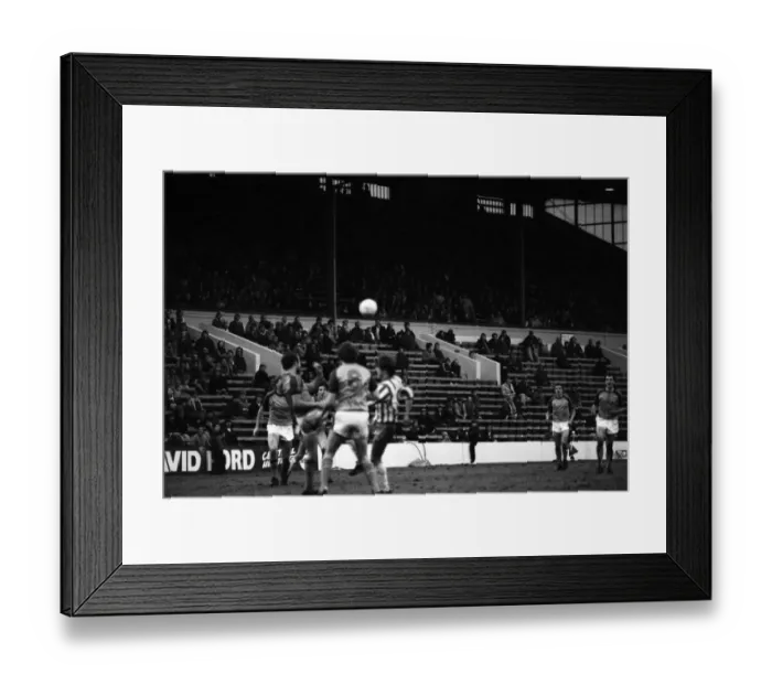 Framed Print : English League Division Two match. Sheffield Wednesday 3 v Luton Town 3