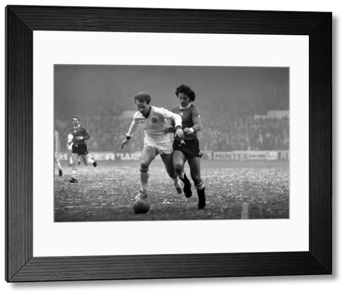 Framed Print : English League Division Two match at Elland Road. Leeds United 2 v Swansea City 0 Framed Print : English League Division Two match at Elland Road. Leeds United 2 v Swansea City 0