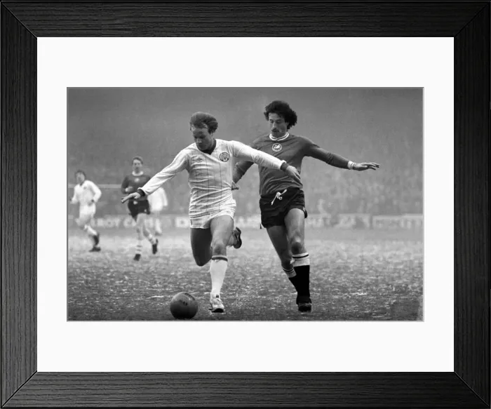 Framed Print : English League Division Two match at Elland Road. Leeds United 2 v Swansea City 0 Framed Print : English League Division Two match at Elland Road. Leeds United 2 v Swansea City 0