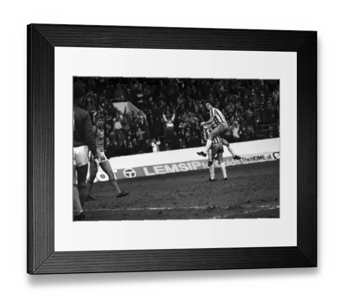 Framed Print : English League Division Two match. Sheffield Wednesday 3 v Luton Town 3