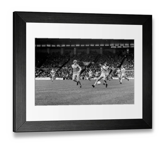 Framed Print : English League Division One match. Manchester City 4 v Brighton and Hove Albion 0 Framed Print : English League Division One match. Manchester City 4 v Brighton and Hove Albion 0