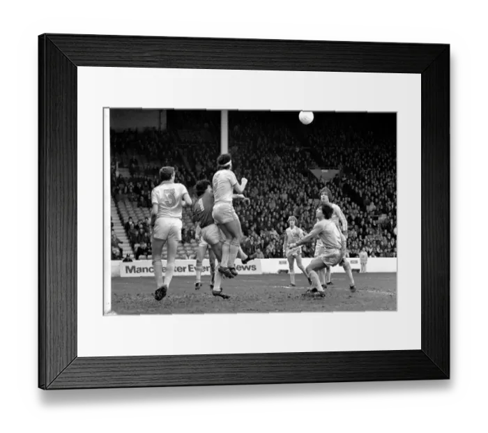 Framed Print : English League Division One match. Manchester City 4 v Brighton and Hove Albion 0 Framed Print : English League Division One match. Manchester City 4 v Brighton and Hove Albion 0