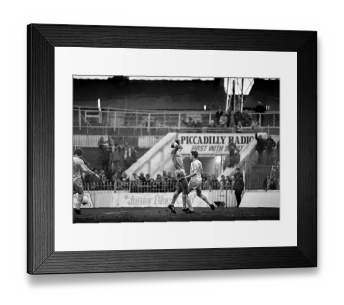 Framed Print : English League Division One match. Manchester City 4 v Brighton and Hove Albion 0 Framed Print : English League Division One match. Manchester City 4 v Brighton and Hove Albion 0