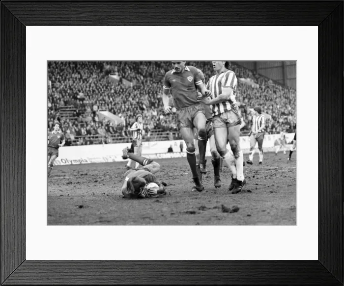 Framed Print : English League Division Two match. Sheffield Wednesday 2 v Leicester City 0 Framed Print : English League Division Two match. Sheffield Wednesday 2 v Leicester City 0