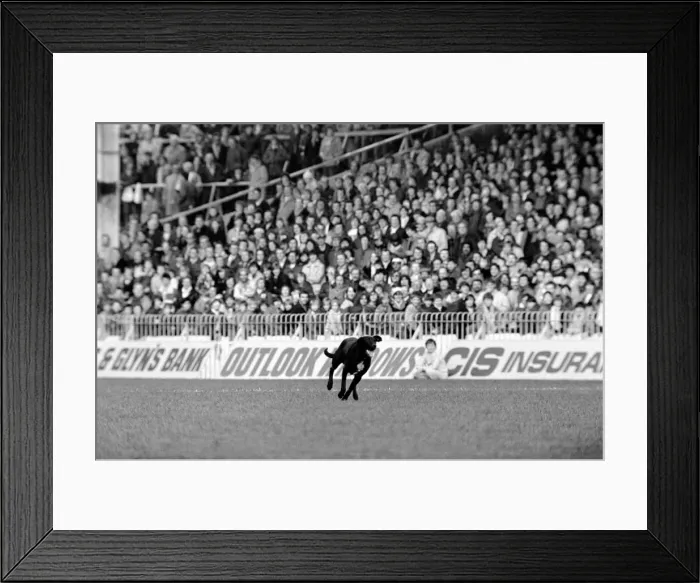 Framed Print : English League Division One match at Maine Road. Manchester City 0 v Birmingham City 0 Framed Print : English League Division One match at Maine Road. Manchester City 0 v Birmingham City 0