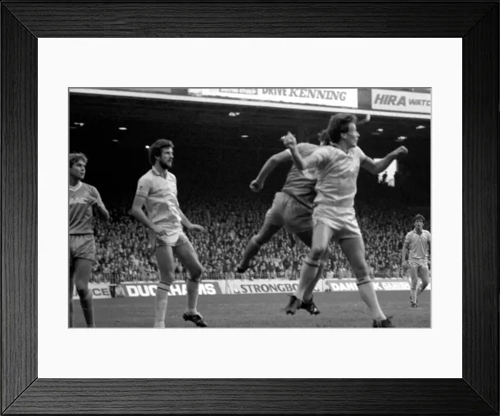 Framed Print : English League Division One match at Maine Road. Manchester City 0 v Birmingham City 0