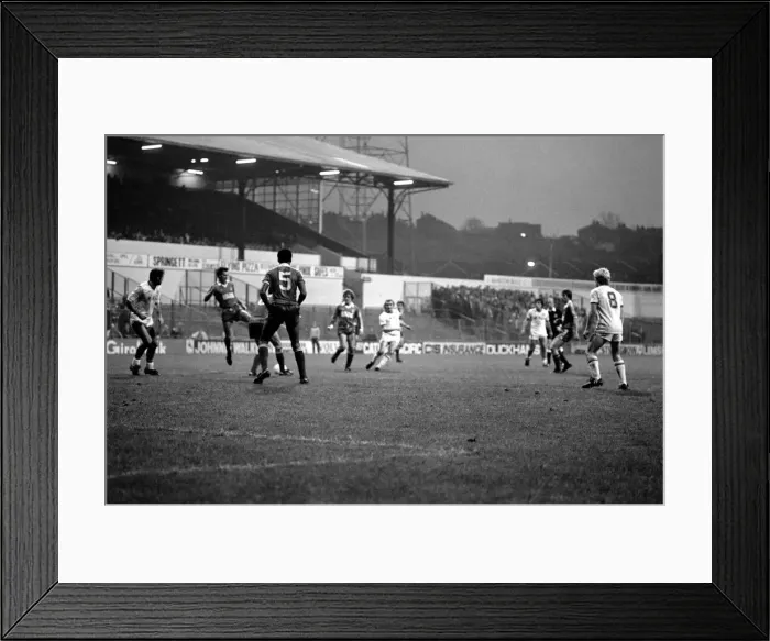 Framed Print : English League Division Two match. Leeds United 1 v Charlton Athletic 2 Framed Print : English League Division Two match. Leeds United 1 v Charlton Athletic 2