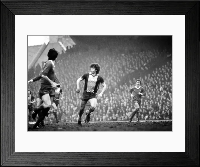 Framed Print : Liverpool 2 v. Southampton 0. Division One Football. February 1981 MF01-39-003 Kevin Framed Print : Liverpool 2 v. Southampton 0. Division One Football. February 1981 MF01-39-003 Kevin