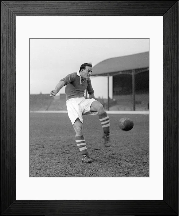 Framed Print : George Hardwick, Middlesbrough Football Player, Magic Feet Feature, 13th January 1950 Framed Print : George Hardwick, Middlesbrough Football Player, Magic Feet Feature, 13th January 1950