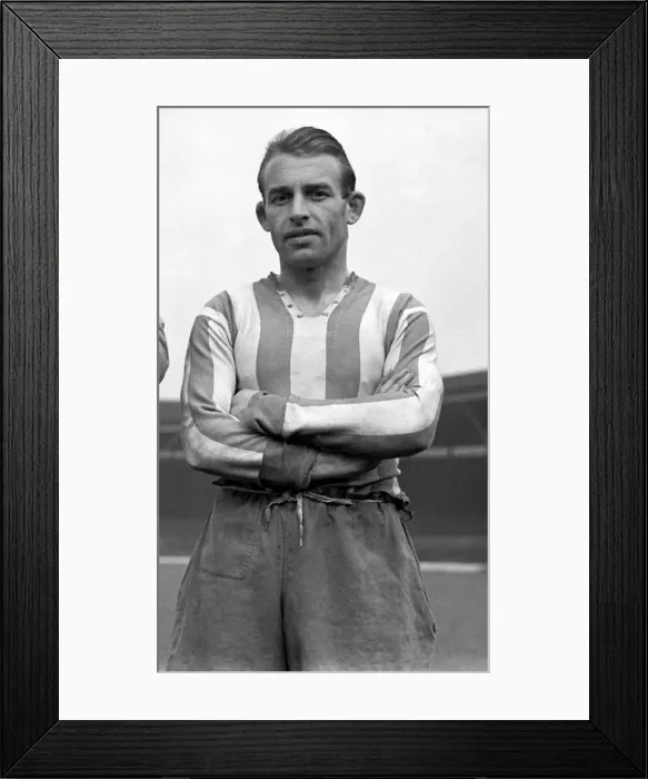 Framed Print : N Franklin Stoke City Circa December 1946 - January 1947 Framed Print : N Franklin Stoke City Circa December 1946 - January 1947